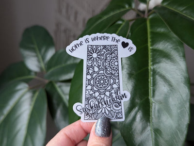 Saskatchewan Canada Vinyl Sticker