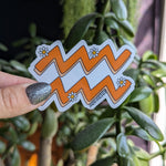 Aquarius Astrology Vinyl Sticker