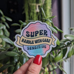 Handle With Care Vinyl Sticker