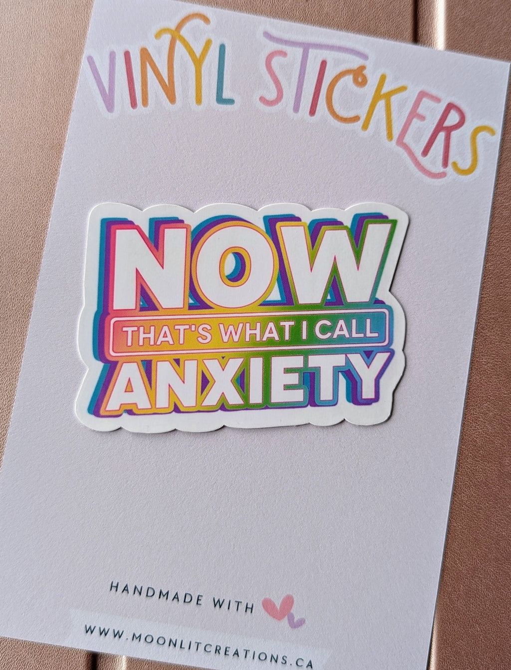 Now that's what I call anxiety sticker, anxious girly stickers for water bottle, nostalgia gifts for best friend, 90s stickers for kindle