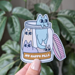 My Happy Pills Vinyl Sticker