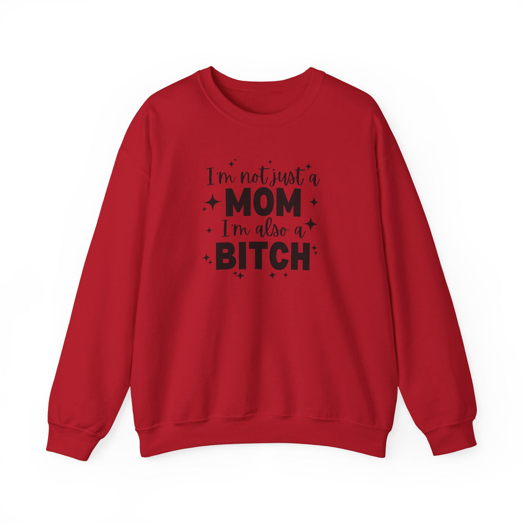 Funny Mom Sweatshirt - Comfortable Gift for Mothers, Unique Crewneck for Moms, Holiday Apparel, Funny Sweatshirt
