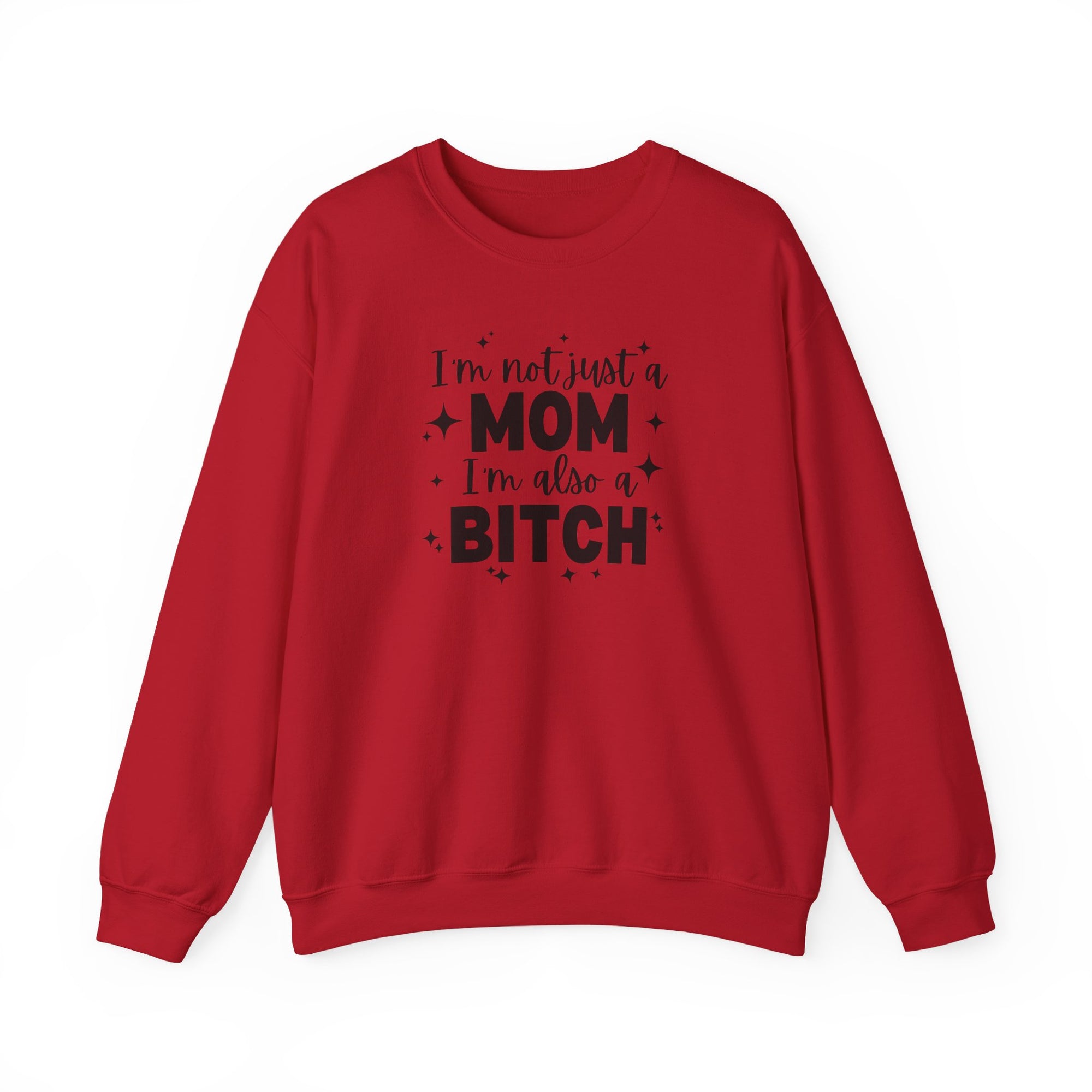 Funny Mom Sweatshirt - Comfortable Gift for Mothers, Unique Crewneck for Moms, Holiday Apparel, Funny Sweatshirt