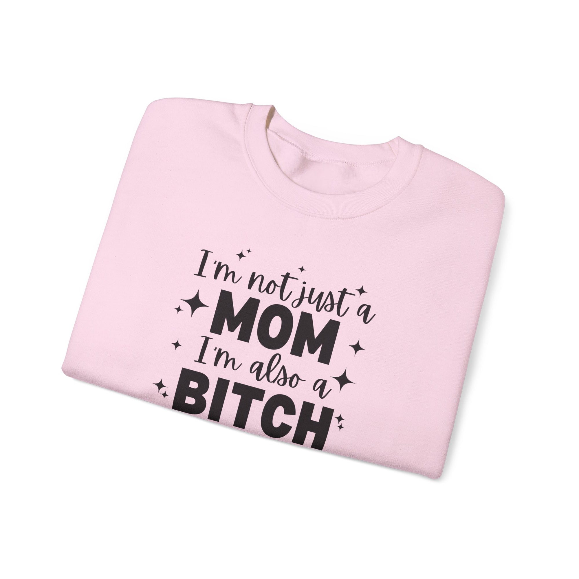 Funny Mom Sweatshirt - Comfortable Gift for Mothers, Unique Crewneck for Moms, Holiday Apparel, Funny Sweatshirt