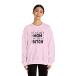 Funny Mom Sweatshirt - Comfortable Gift for Mothers, Unique Crewneck for Moms, Holiday Apparel, Funny Sweatshirt