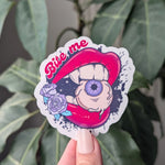 Bite Me Vinyl Sticker