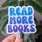 Read More Books Vinyl Sticker