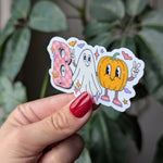 Boo Halloween Vinyl Sticker