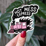 Hot Mess Express Vinyl Sticker