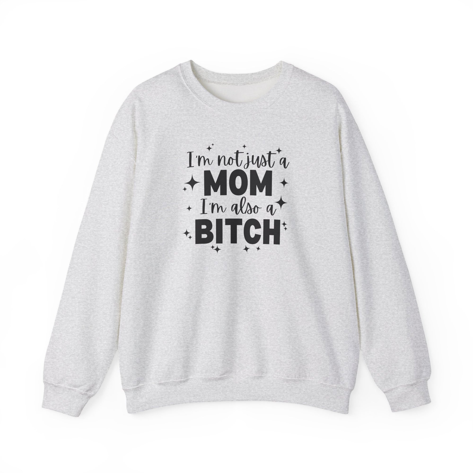 Funny Mom Sweatshirt - Comfortable Gift for Mothers, Unique Crewneck for Moms, Holiday Apparel, Funny Sweatshirt