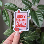 Smut reading stickers for kindle, bookish stickers for phone case, book gifts for book lovers, smut reader gifts for women, booktok merch