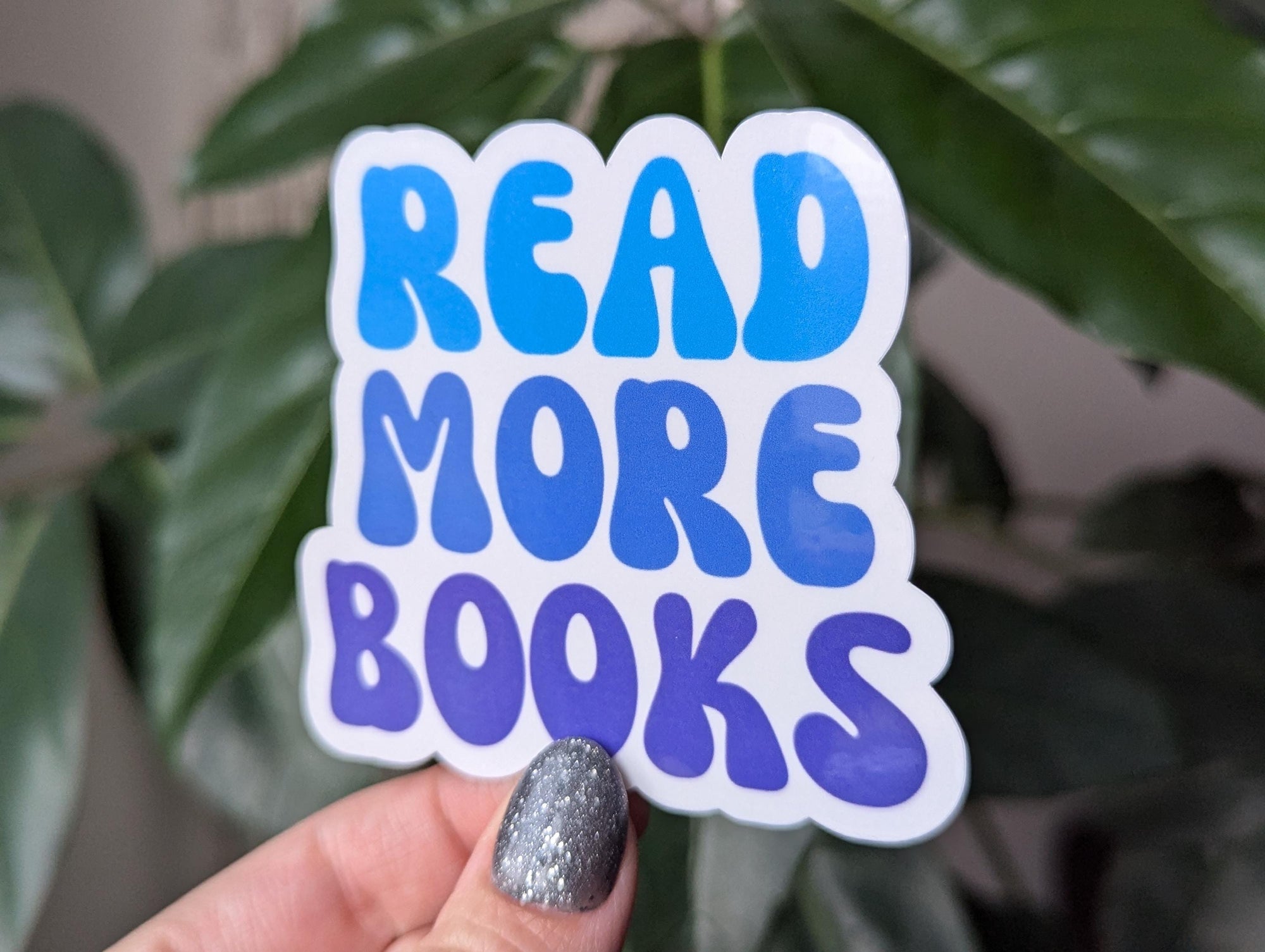 Read More Books Vinyl Sticker