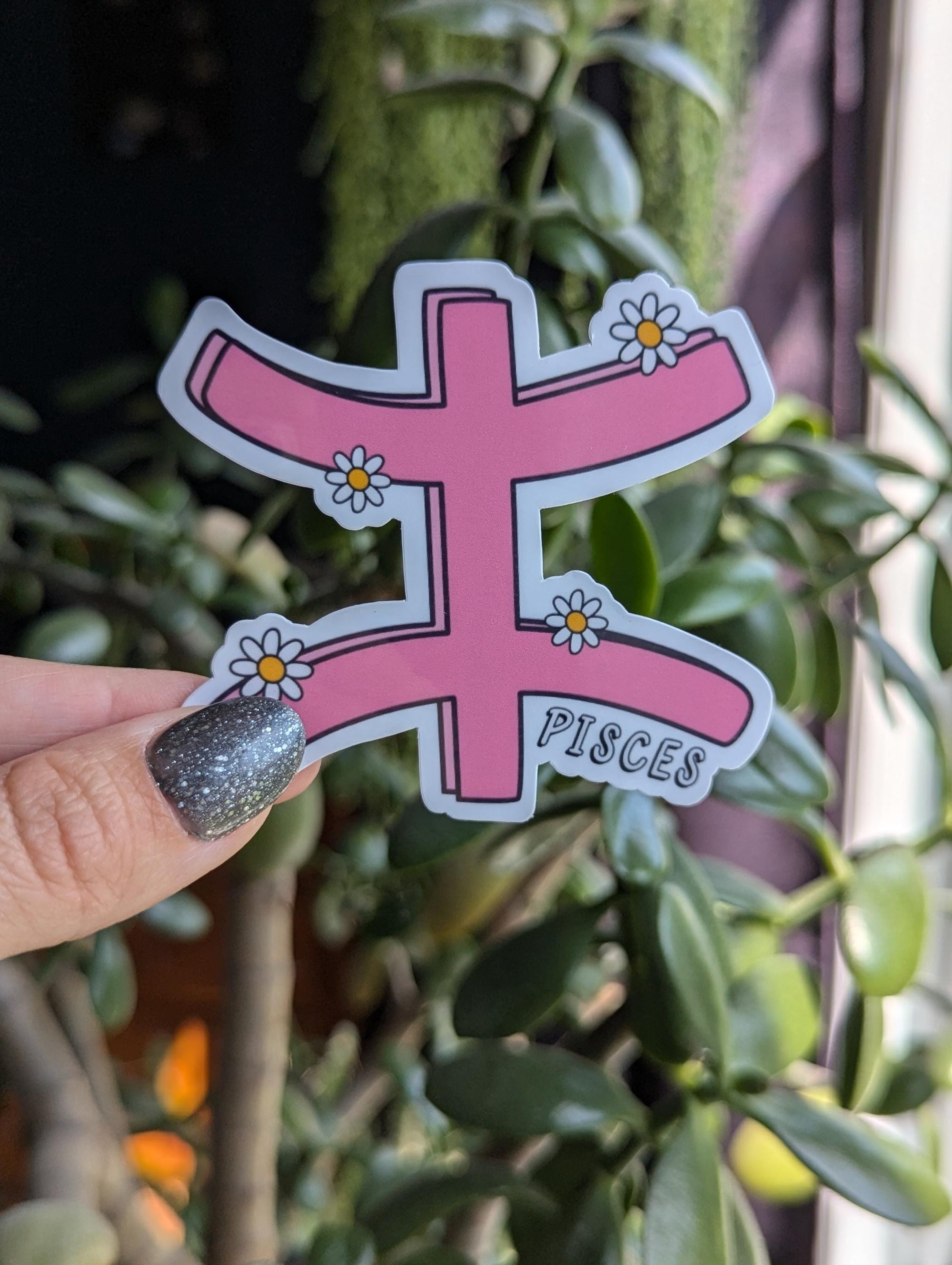 Pisces sticker for kindle, astrology stickers for water bottle, zodiac sign sticker, horoscope, witchy gifts for her, metaphysical gifts
