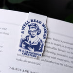 A Well Read Woman Is A Dangerous Creature Magnetic Bookmark