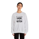 Funny Mom Sweatshirt - Comfortable Gift for Mothers, Unique Crewneck for Moms, Holiday Apparel, Funny Sweatshirt