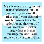 Moody as f*ck vinyl sticker, Y2K 90s 2000s mood ring sticker for laptop, millennial sticker for water bottle, sassy sticker for her