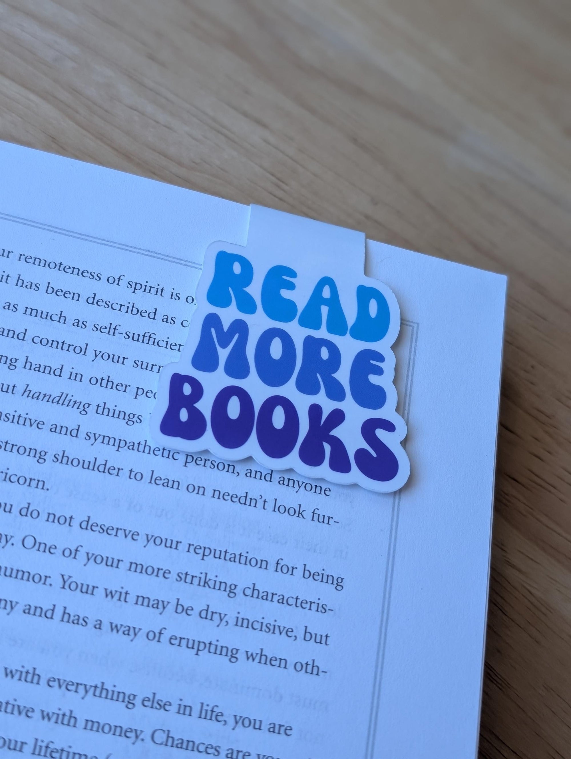 Read More Books Magnetic Bookmark
