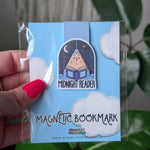 Midnight Reader Magnetic Bookmark