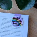 Chasing That Scholastic Book Fair High Nostalgic Magnetic Bookmark