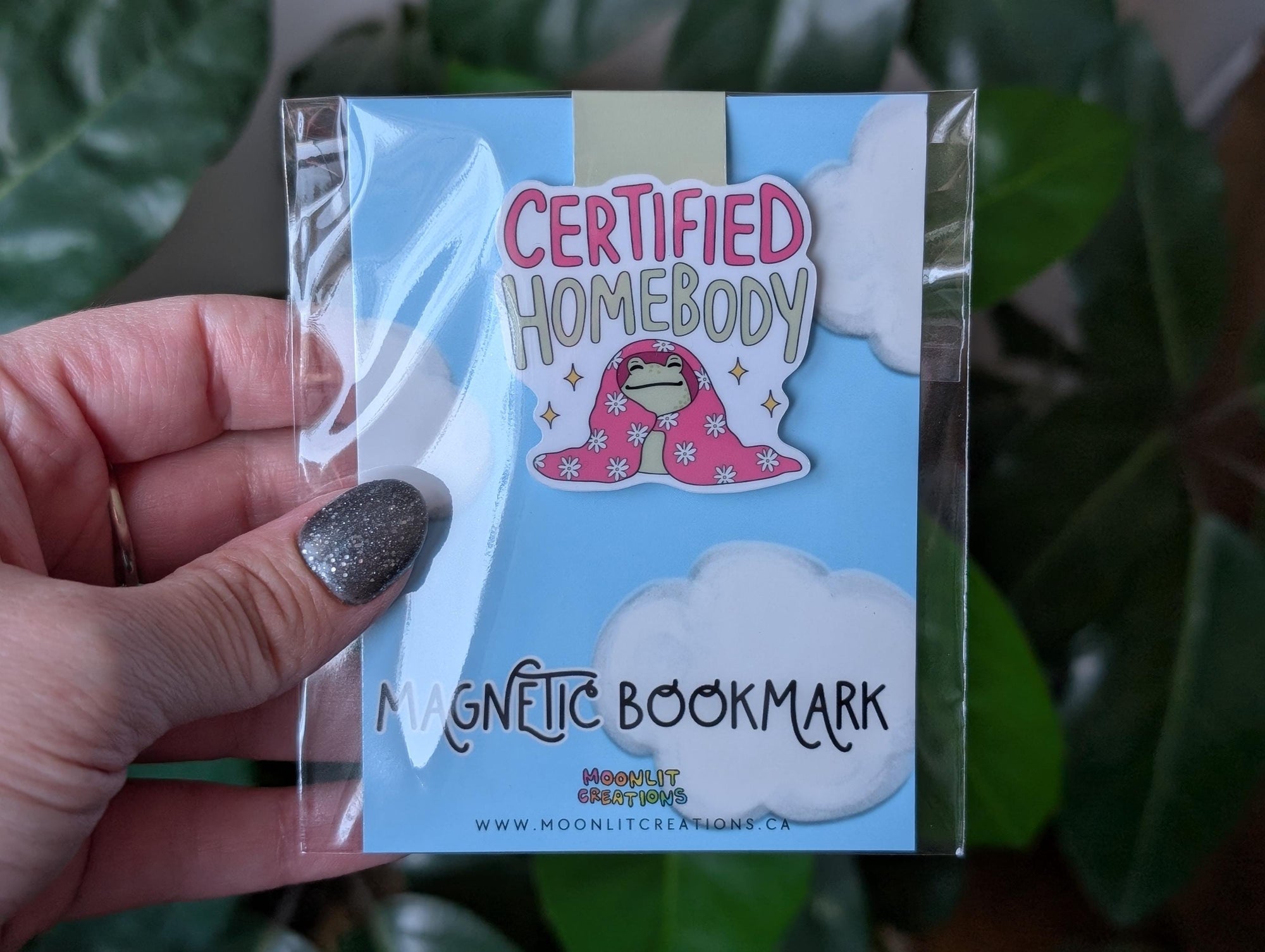 Certified Homebody Magnetic Bookmark