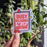 Smut reading stickers for kindle, bookish stickers for phone case, book gifts for book lovers, smut reader gifts for women, booktok merch