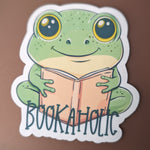 Bookaholic Bookish Vinyl Sticker