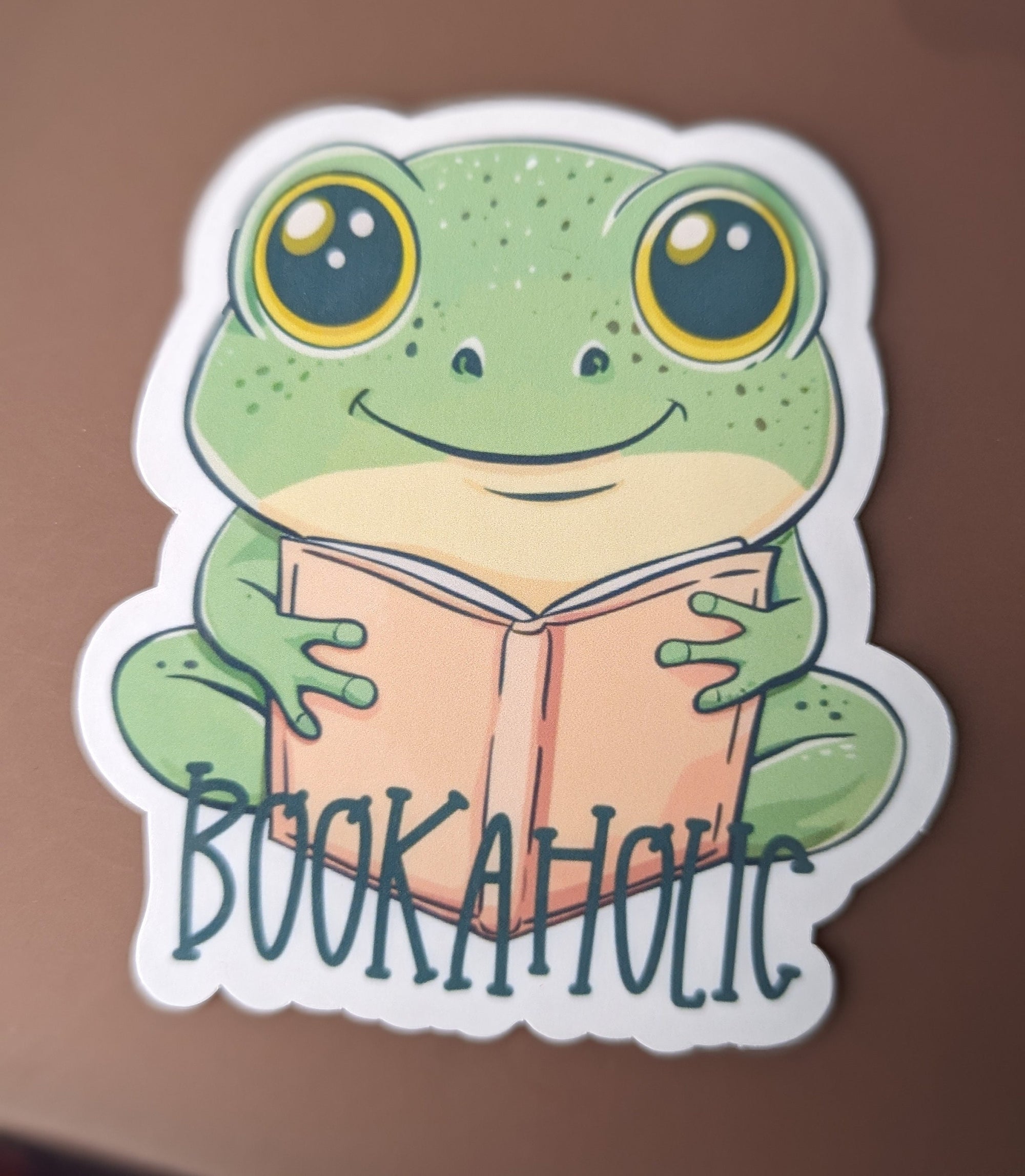 Bookaholic Bookish Vinyl Sticker