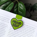 Proud Brat Magnetic Bookmark Page Marker
