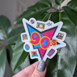 90s sticker, nostalgia stickers for planner, 90s birthday gift, nostalgic gifts for millennials, y2k, I'm from the 1990's sticker for laptop