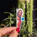 I Saw That Jesus Vinyl Sticker