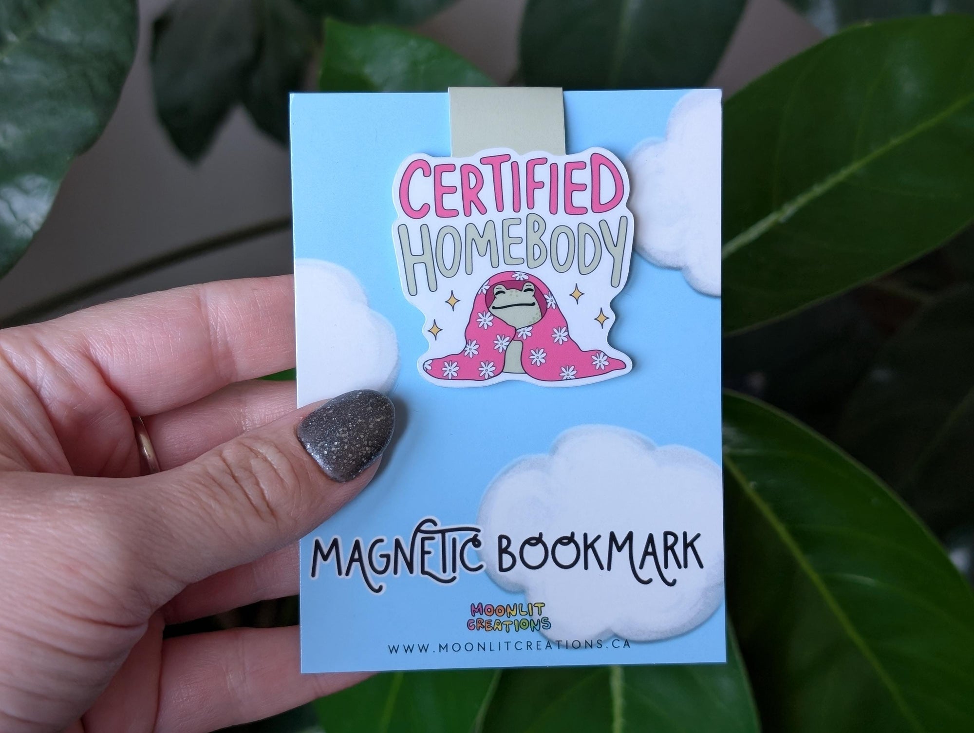 Certified Homebody Magnetic Bookmark
