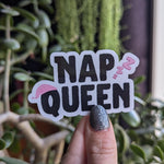 Nap Queen Vinyl Sticker