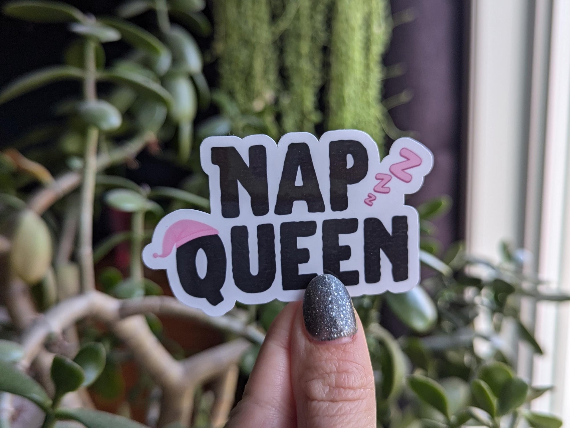 Nap Queen Vinyl Sticker