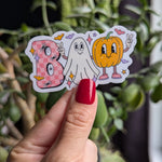 Boo Halloween Vinyl Sticker