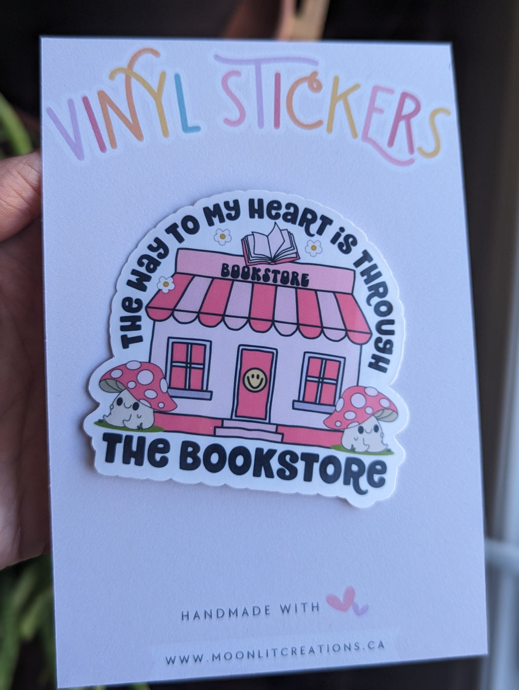 The way to my heart is through the bookstore, bookish stickers for kindle, book gifts for book lovers, smut reader stickers for her, booktok