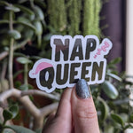 Nap Queen Vinyl Sticker