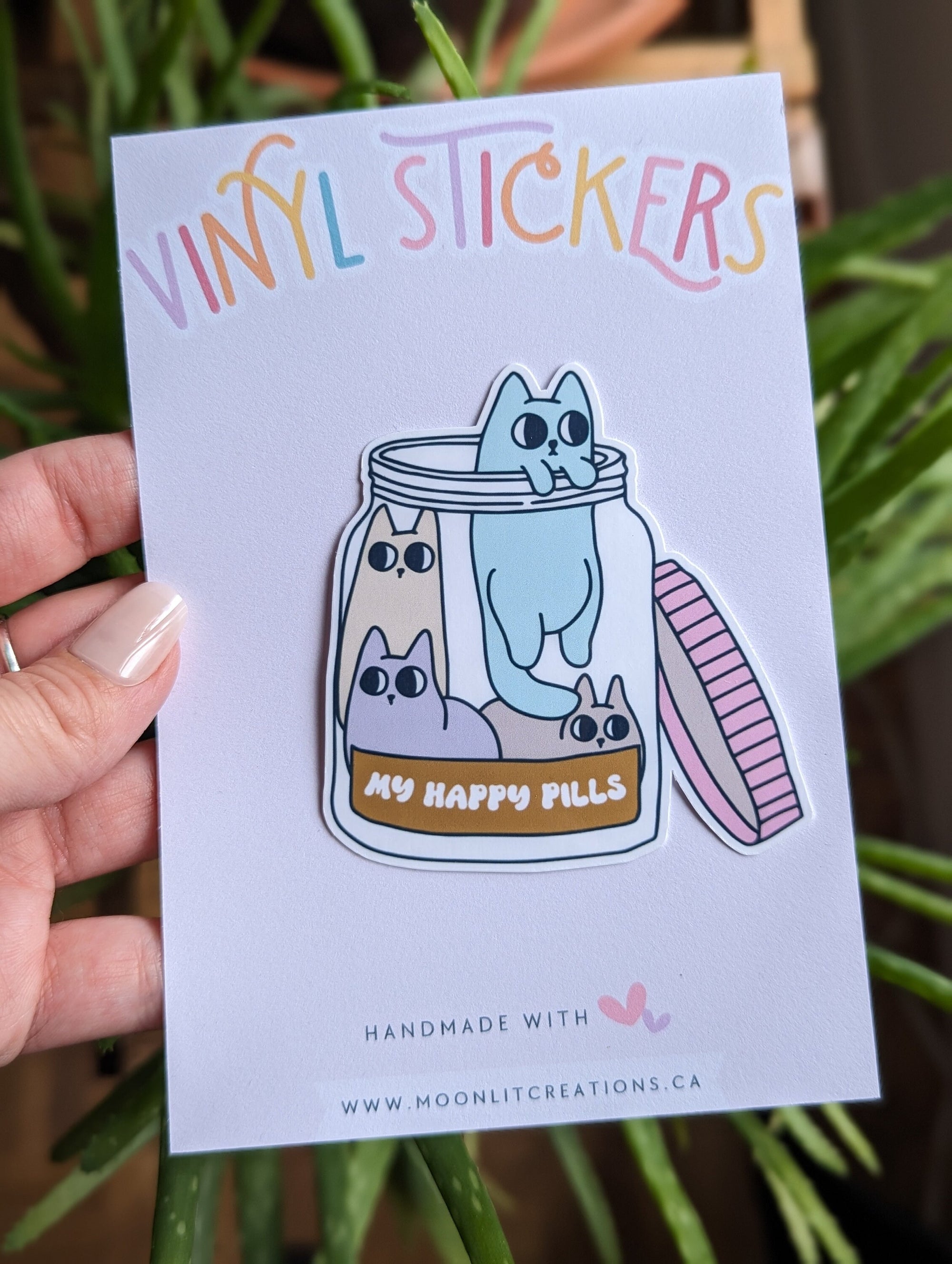 My Happy Pills Vinyl Sticker