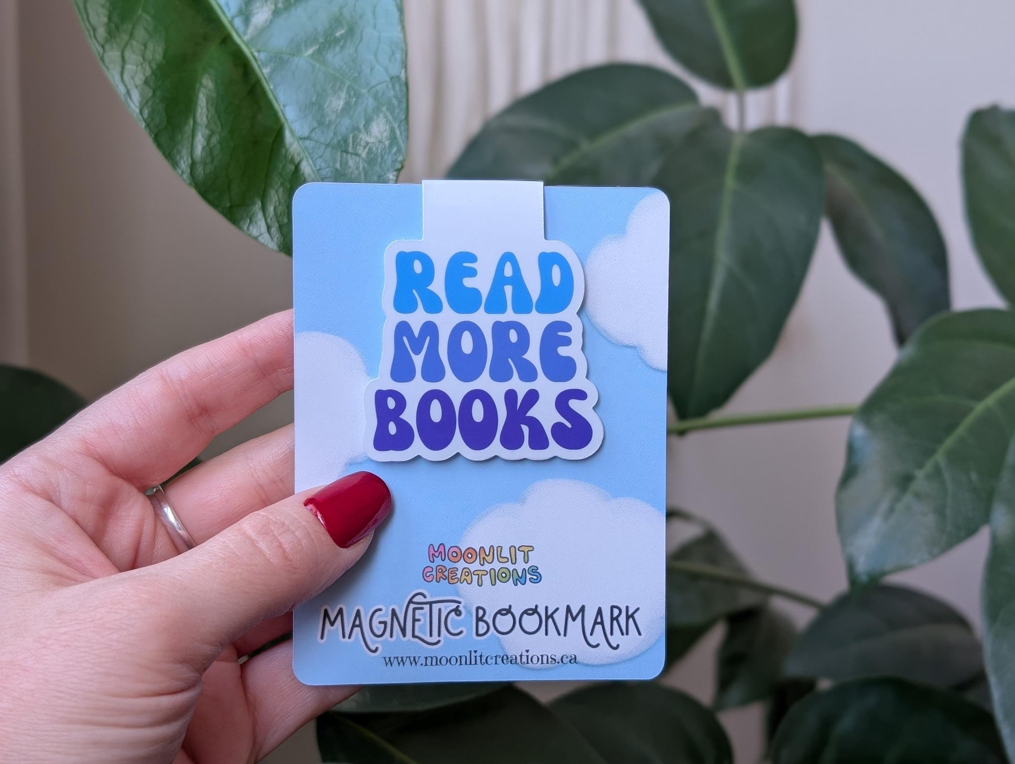 Read More Books Magnetic Bookmark