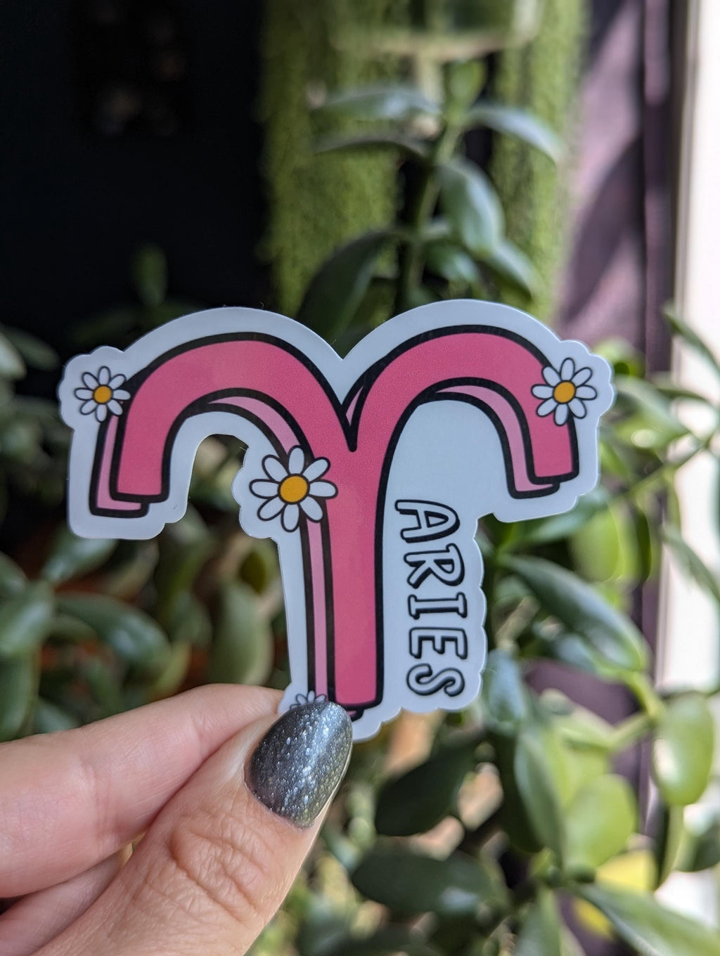 Aries sticker for kindle, astrology stickers for water bottle, zodiac sign sticker, horoscope, witchy gifts for her, metaphysical gifts