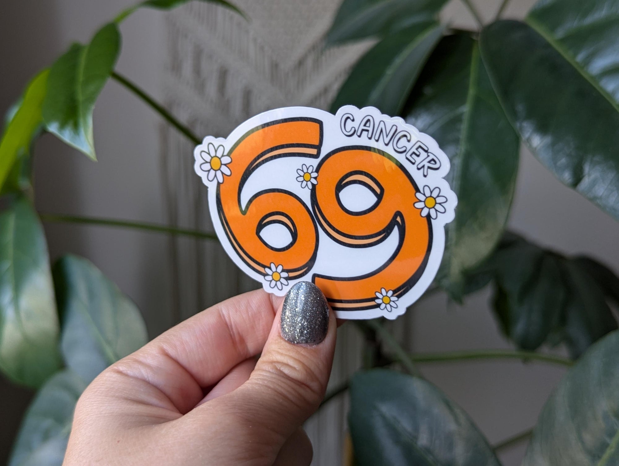 Cancer sticker for kindle, astrology stickers for water bottle, zodiac sign sticker, horoscope, witchy gifts for her, metaphysical gifts