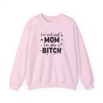 Funny Mom Sweatshirt - Comfortable Gift for Mothers, Unique Crewneck for Moms, Holiday Apparel, Funny Sweatshirt