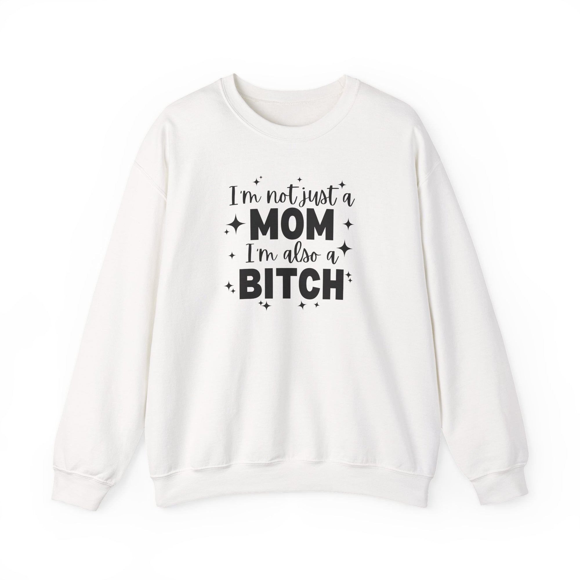 Funny Mom Sweatshirt - Comfortable Gift for Mothers, Unique Crewneck for Moms, Holiday Apparel, Funny Sweatshirt