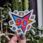 90s sticker, nostalgia stickers for planner, 90s birthday gift, nostalgic gifts for millennials, y2k, I'm from the 1990's sticker for laptop