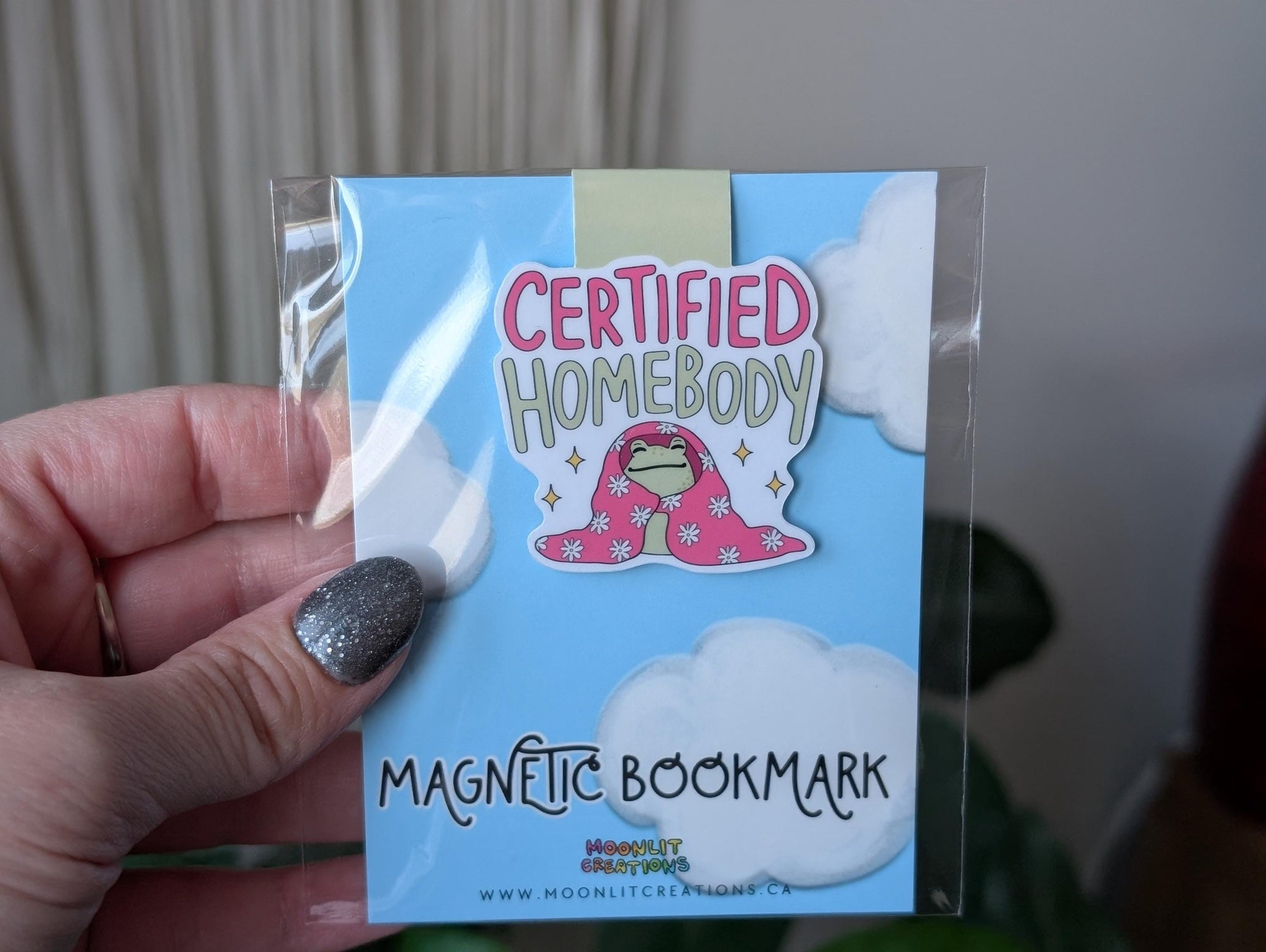 Certified Homebody Magnetic Bookmark