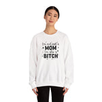 Funny Mom Sweatshirt - Comfortable Gift for Mothers, Unique Crewneck for Moms, Holiday Apparel, Funny Sweatshirt