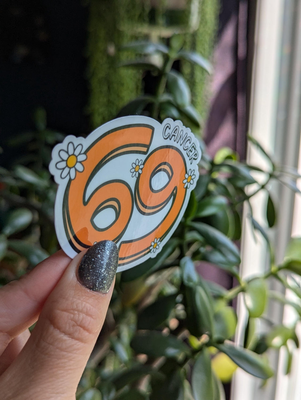 Cancer sticker for kindle, astrology stickers for water bottle, zodiac sign sticker, horoscope, witchy gifts for her, metaphysical gifts