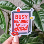 Smut reading stickers for kindle, bookish stickers for phone case, book gifts for book lovers, smut reader gifts for women, booktok merch