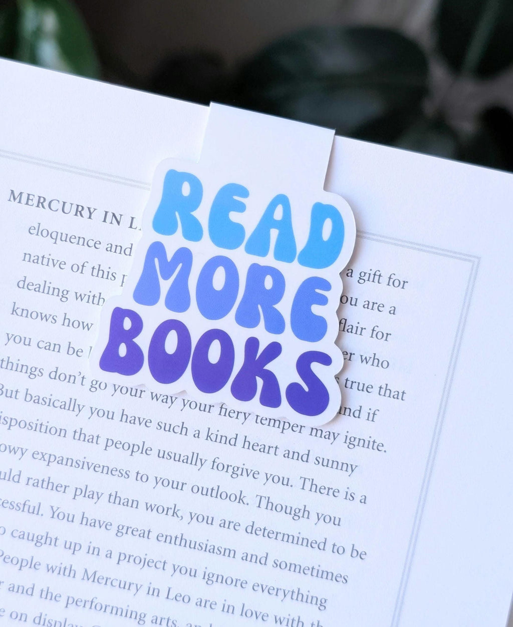 Read More Books Magnetic Bookmark