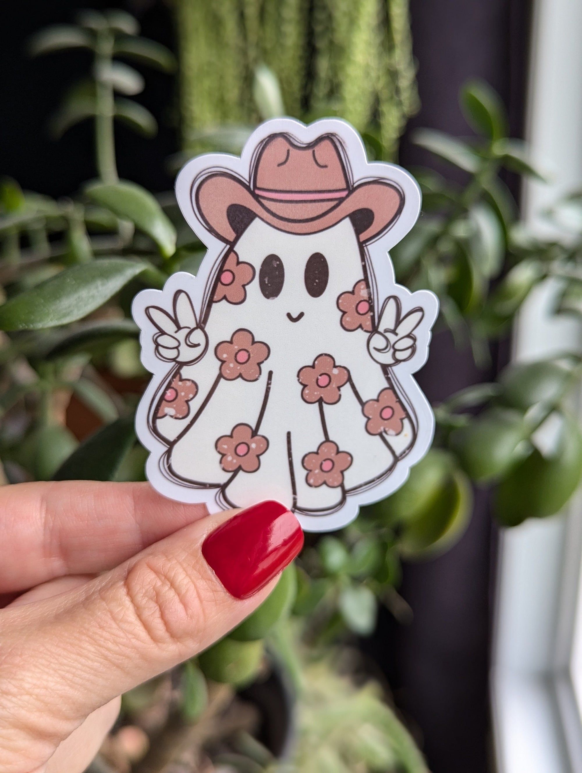 Ghost stickers for water bottle, spooky stickers for Halloween, fall themed gifts for students, Halloween gift for best friend, fall sticker