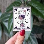 The Wine - Tarot Card Vinyl Sticker